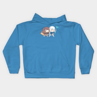 Gura and Anya Hololive Kids Hoodie